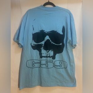 G59 Suicideboys Logo Record Tee Grey Day Tee Size Large NWOT
